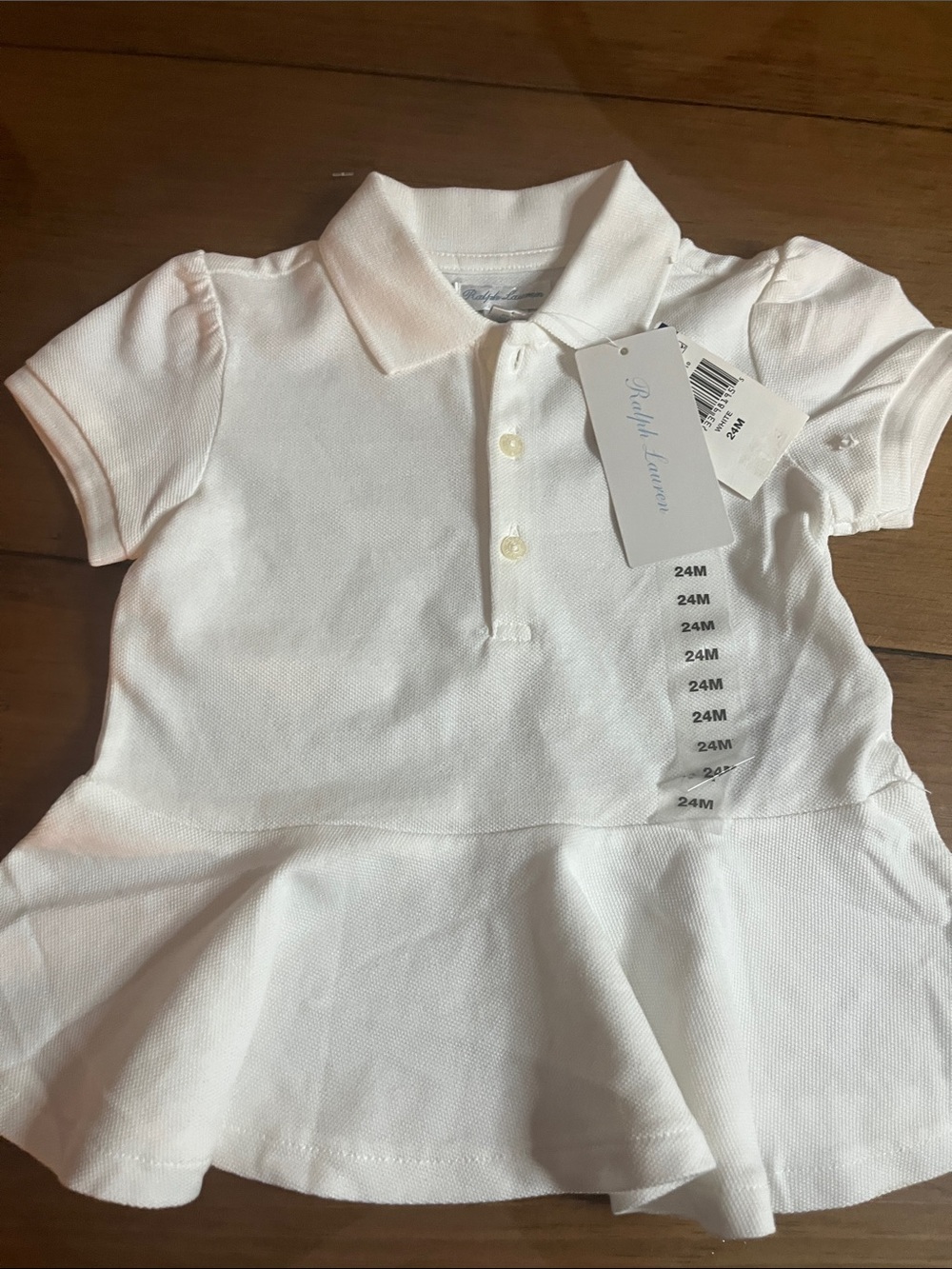 Ralph Lauren Polo Knit Top Sz 24 Months New
